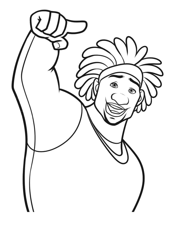 Coloriage gratuit Les Nouveaux Héros #206713 de la collection Films d'Animation à imprimer