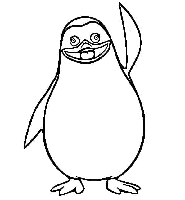 Dessin à colorier: Les Pingouins De Madagascar (Films d'Animation) #207639 - Coloriages à Imprimer Gratuits