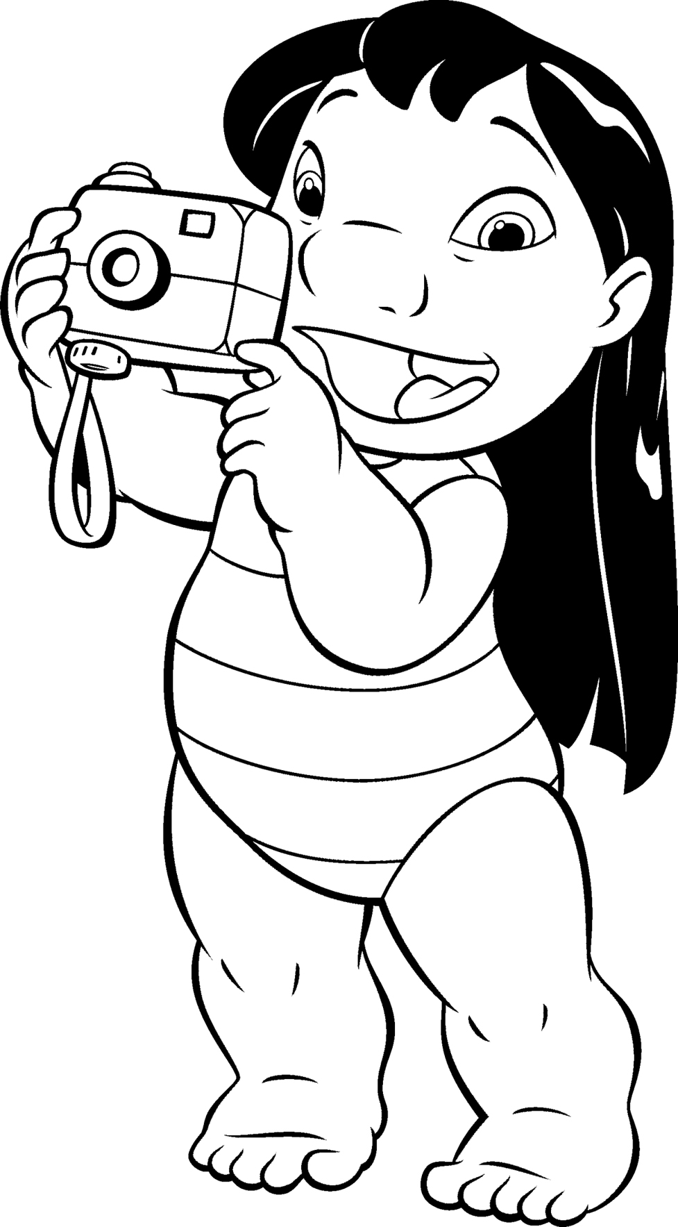 Dessin à colorier: Lilo et Stitch (Films d'Animation) #44946 - Coloriages à Imprimer Gratuits