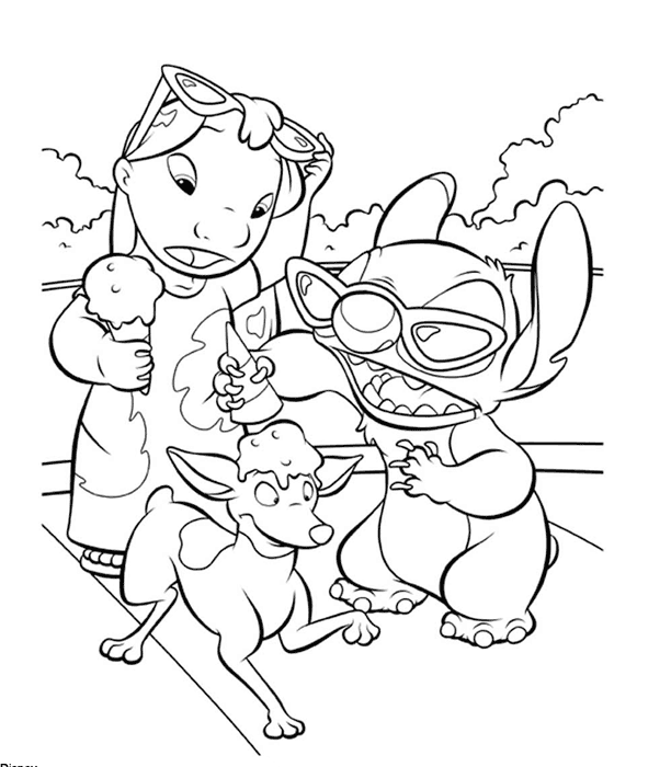 Coloriage gratuit pour enfants et adultes Lilo et Stitch #44951, collection Films d'Animation Coloriage gratuit pour enfants et adultes Lilo et Stitch #44951, collection Films d'Animation