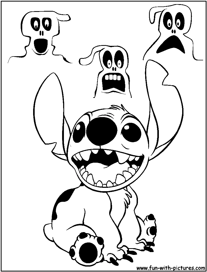 Dessin à colorier: Lilo et Stitch (Films d'Animation) #44989 - Coloriages à Imprimer Gratuits