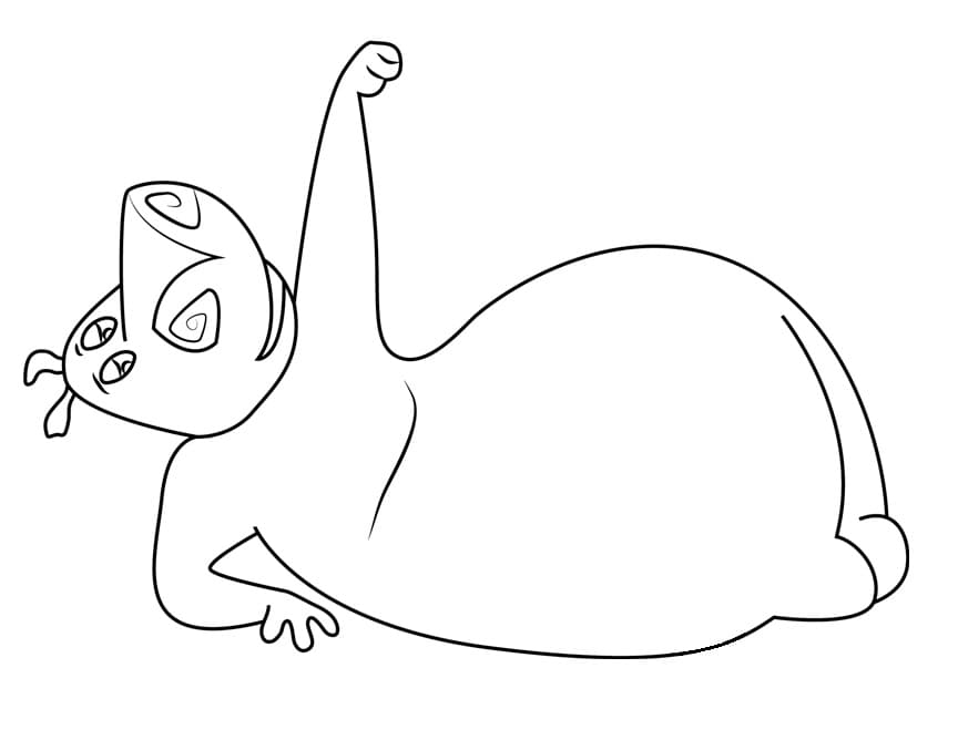 Coloriage gratuit Madagascar (Dessin Animé) #209759 de la collection Films d'Animation à imprimer