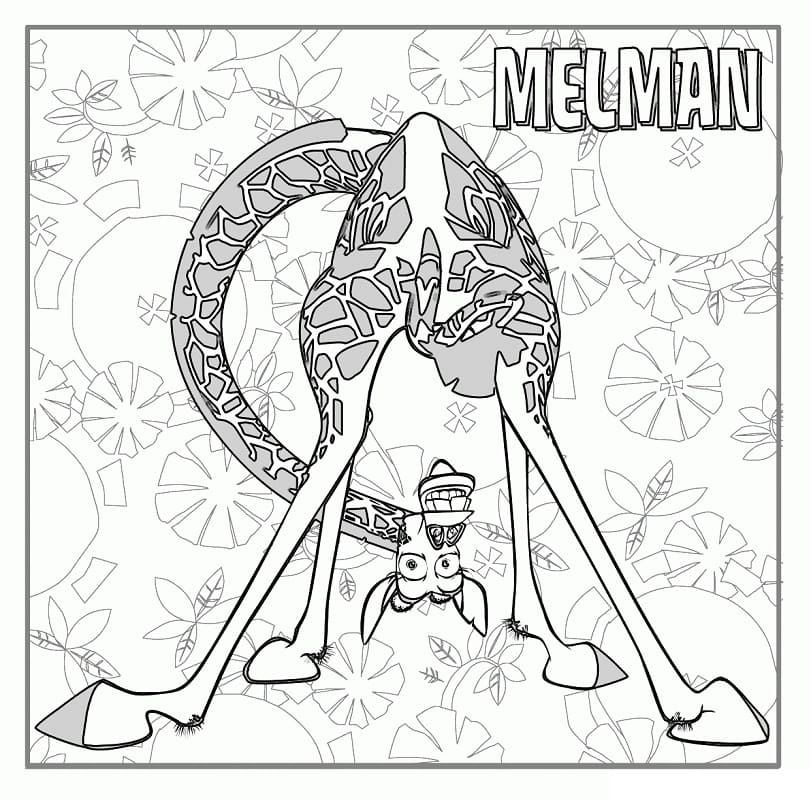 Coloriage gratuit Madagascar (Dessin Animé) #209782 de la collection Films d'Animation à imprimer