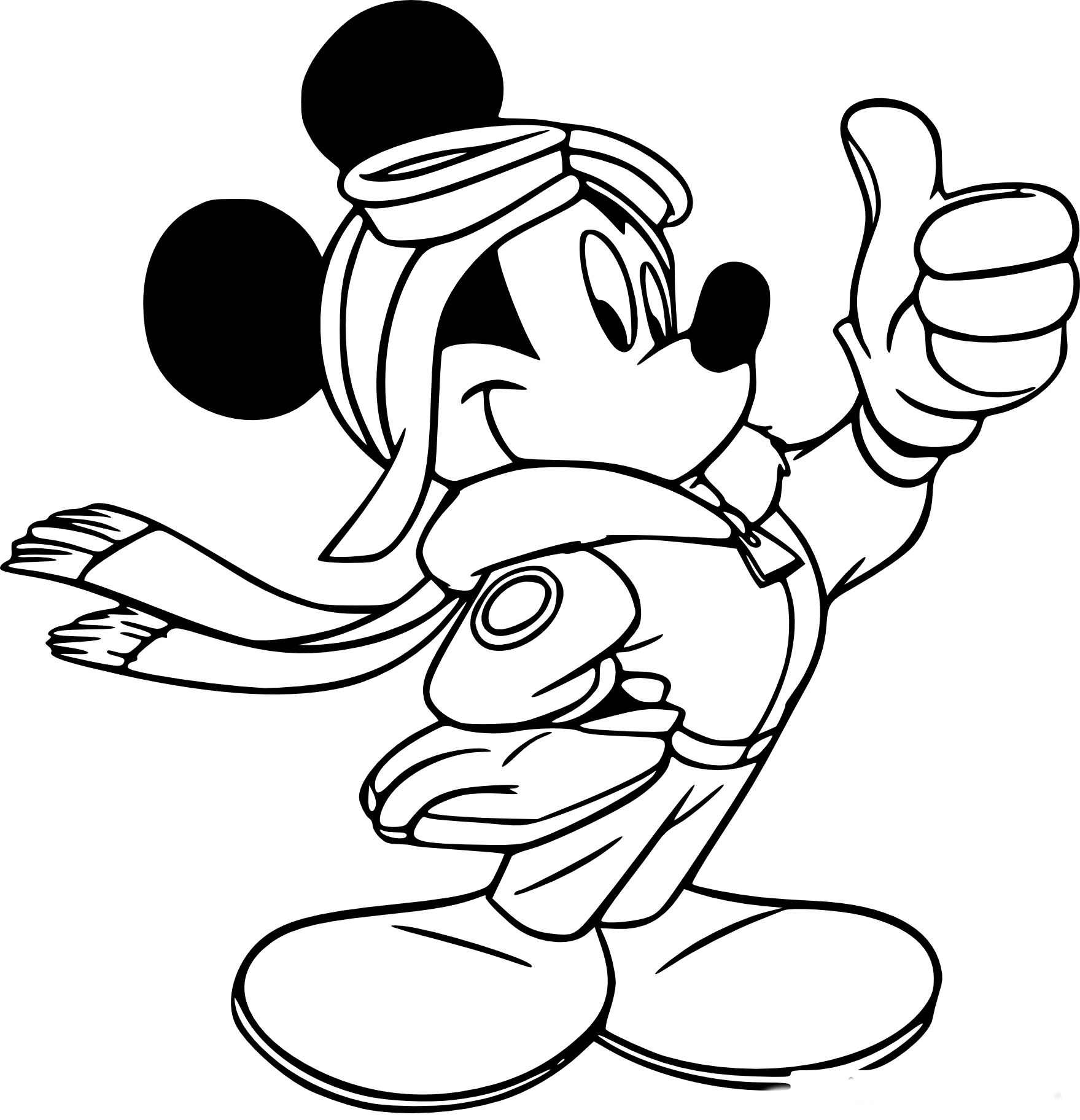 Dessin à colorier: Mickey (Films d'animation) #170087 - Coloriages à Imprimer Gratuits