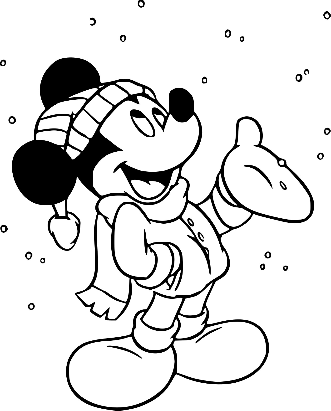 Dessin à colorier: Mickey (Films d'animation) #170090 - Coloriages à Imprimer Gratuits