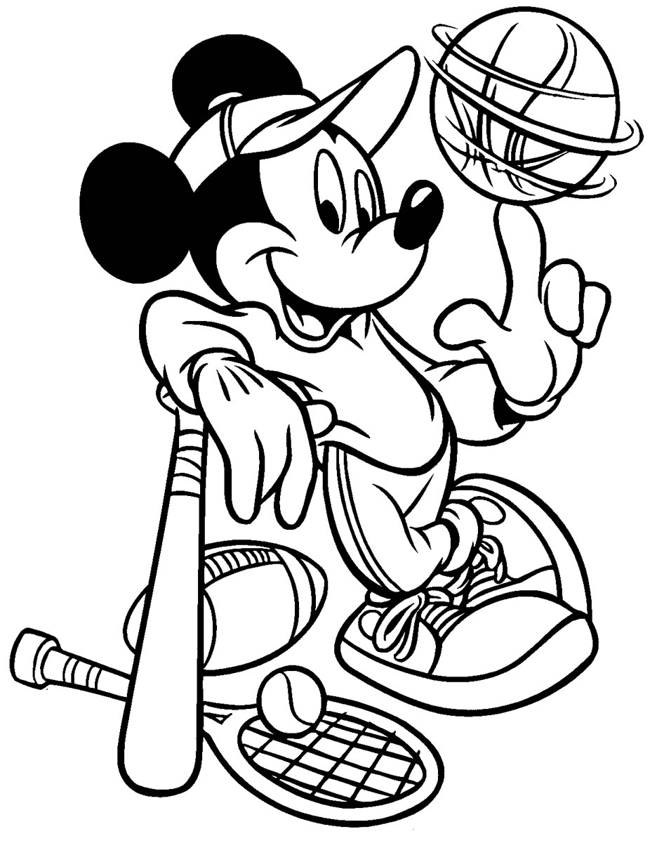 Dessin à colorier: Mickey (Films d'animation) #170101 - Coloriages à Imprimer Gratuits