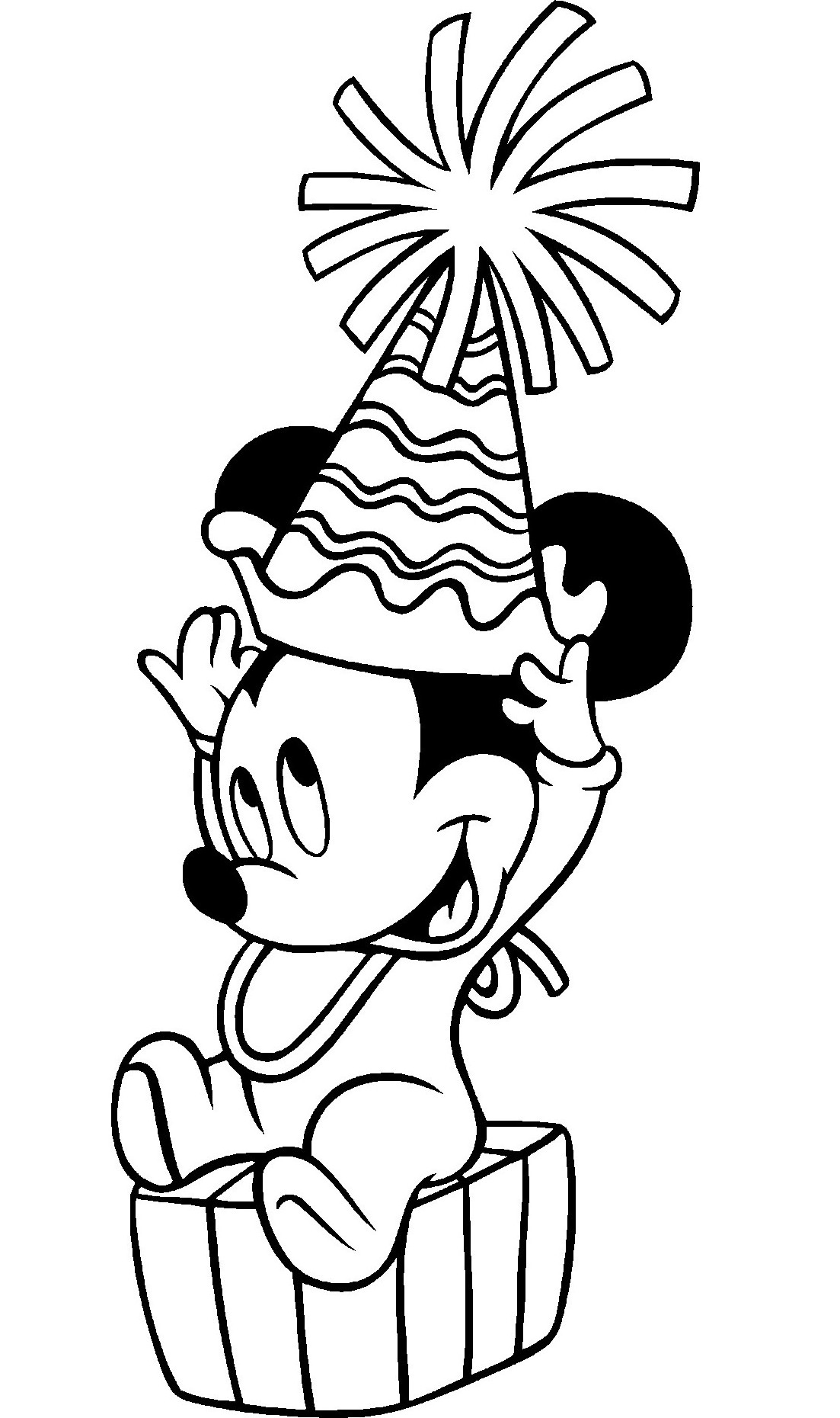 Dessin à colorier: Mickey (Films d'animation) #170111 - Coloriages à Imprimer Gratuits