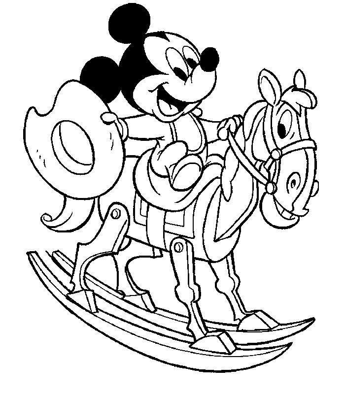 Dessin à colorier: Mickey (Films d'animation) #170131 - Coloriages à Imprimer Gratuits