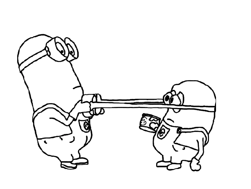 Coloriage gratuit Moi, Moche et Méchant #130379 de la collection Films d'Animation à imprimer