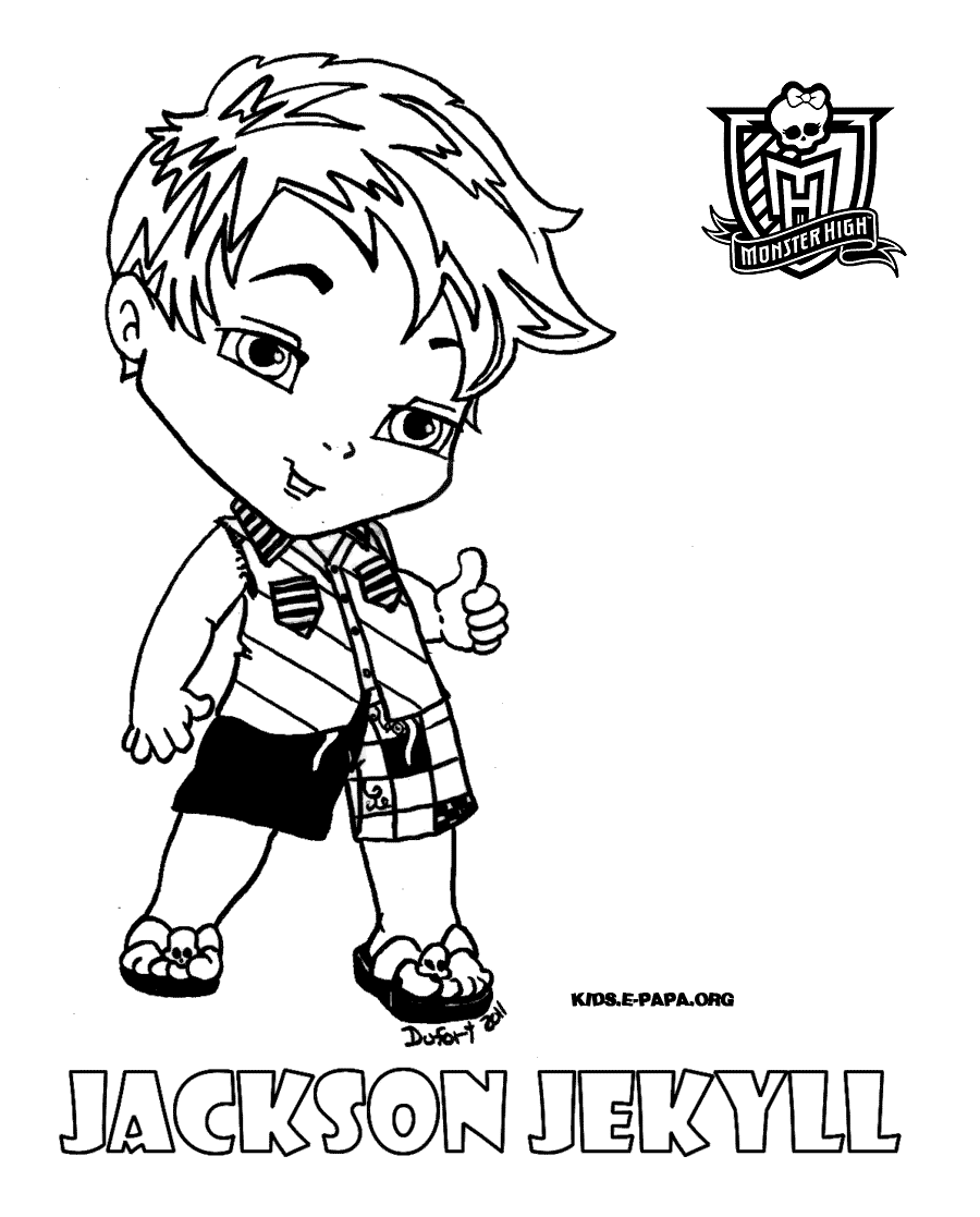 Dessin à colorier: Monster High (Films d'animation) #24943 - Coloriages à Imprimer Gratuits