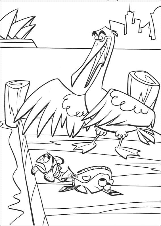 Coloriage gratuit Nemo #188552 de la collection Films d'Animation à imprimer