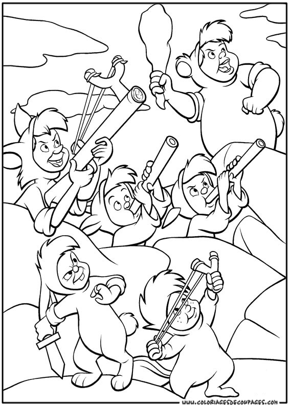 Dessin à colorier: Peter Pan (Films d'animation) #128982 - Coloriages à Imprimer Gratuits