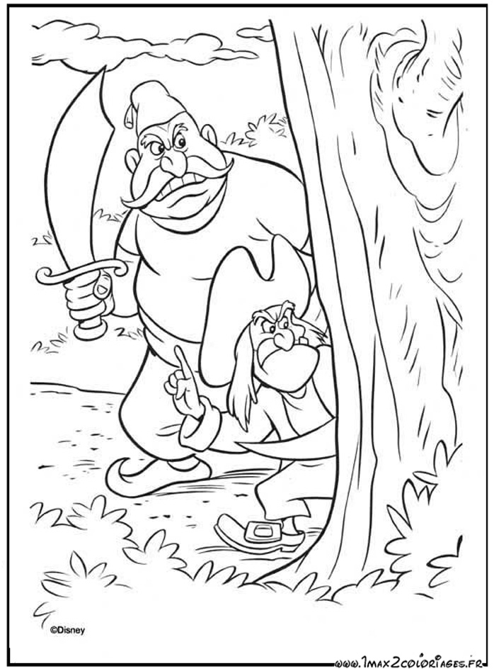 Dessin à colorier: Peter Pan (Films d'animation) #129042 - Coloriages à Imprimer Gratuits