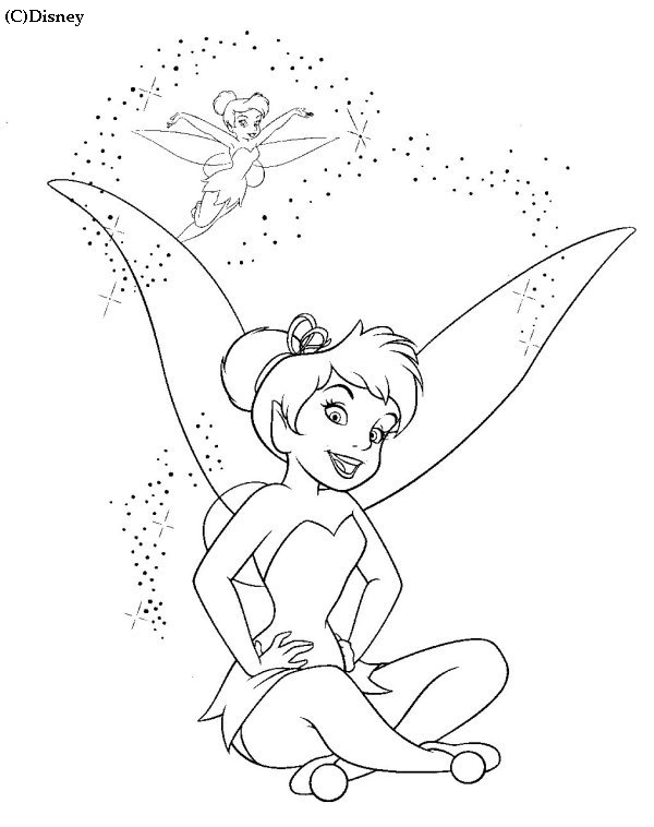 Dessin à colorier: Peter Pan (Films d'animation) #129049 - Coloriages à Imprimer Gratuits