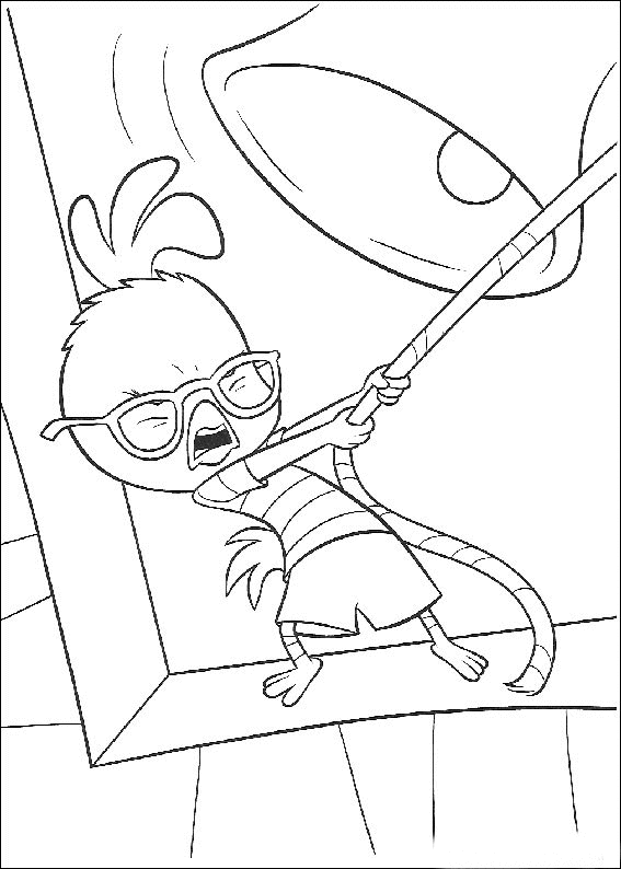 Dessin à colorier: Petit Poulet (Chicken Little) (Films d'animation) #72684 - Coloriages à Imprimer Gratuits