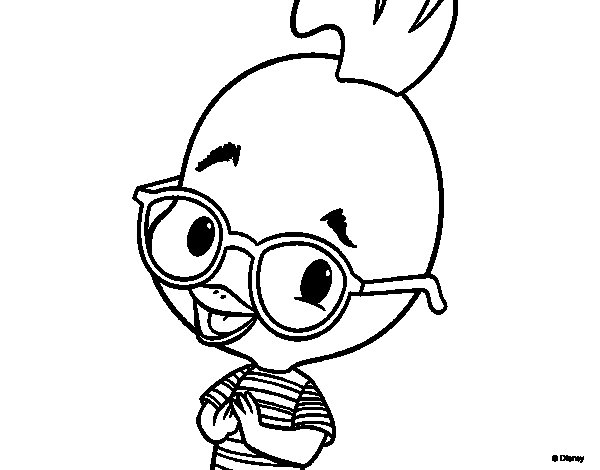 Dessin à colorier: Petit Poulet (Chicken Little) (Films d'animation) #73177 - Coloriages à Imprimer Gratuits
