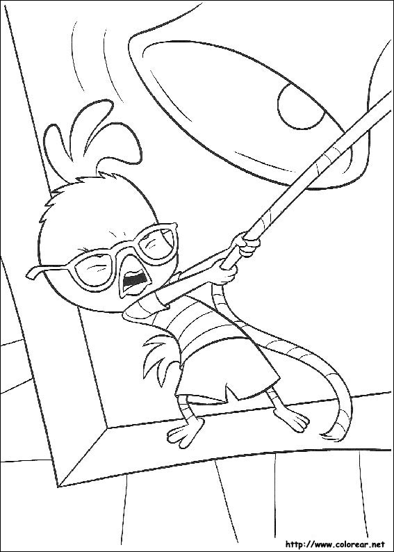 Dessin à colorier: Petit Poulet (Chicken Little) (Films d'animation) #73224 - Coloriages à Imprimer Gratuits