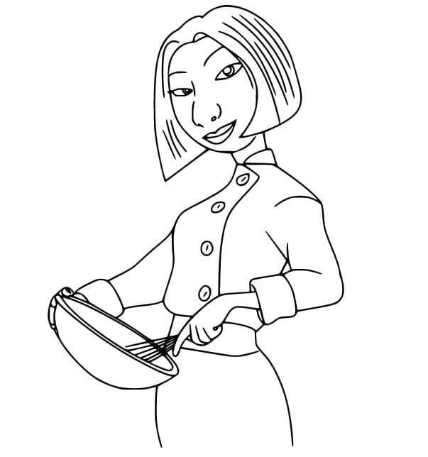 Page de coloriage Ratatouille #195330, collection Films d'Animation, à imprimer et colorier