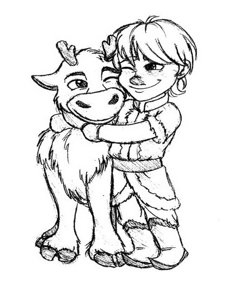 Coloriage gratuit Reine des Neiges #175582 de la collection Films d'Animation à imprimer