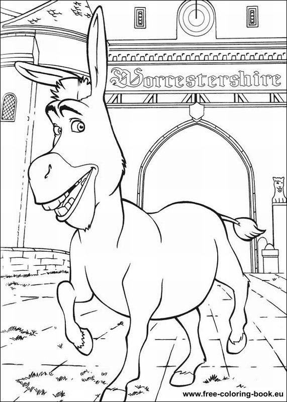 Dessin à colorier: Shrek (Films d'animation) #115178 - Coloriages à Imprimer Gratuits