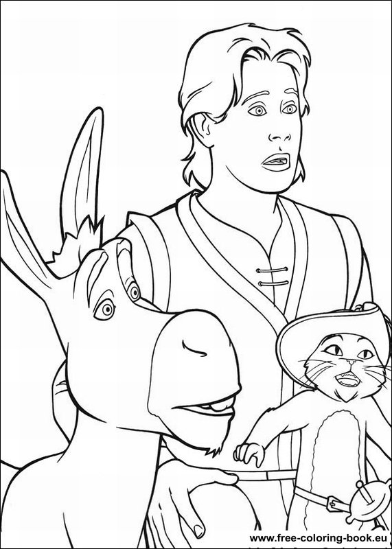 Dessin à colorier: Shrek (Films d'animation) #115198 - Coloriages à Imprimer Gratuits