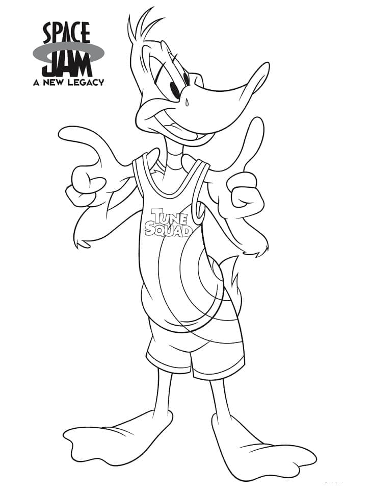Coloriage gratuit Space Jam #198208 de la collection Films d'Animation à imprimer