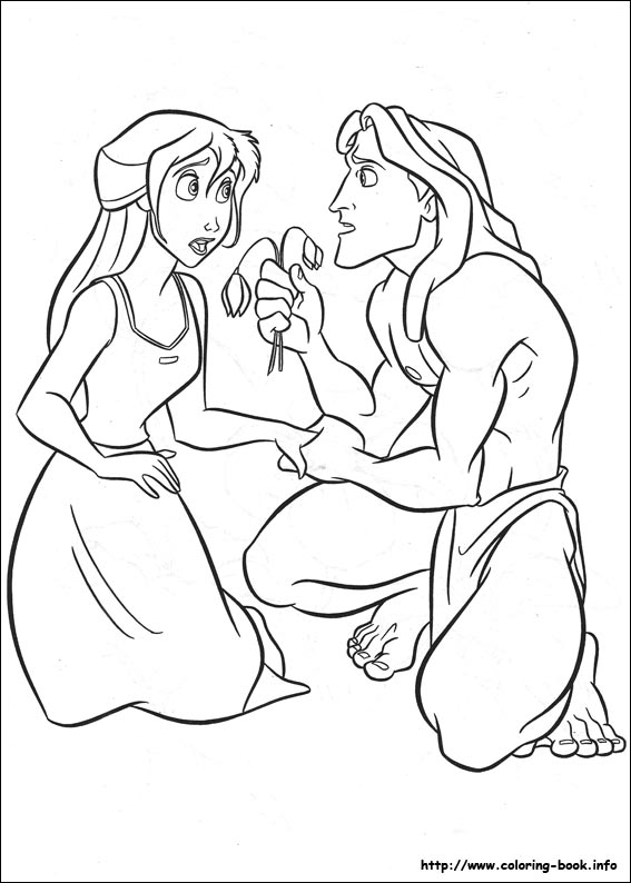 Dessin à colorier: Tarzan (Films d'animation) #131155 - Coloriages à Imprimer Gratuits