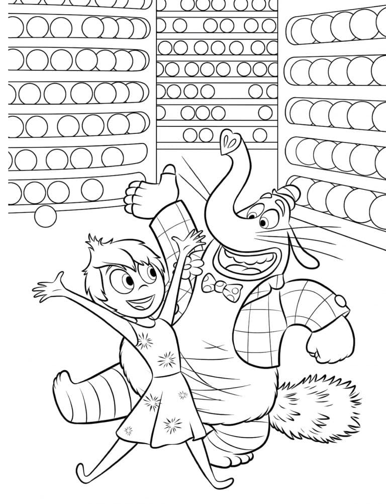 Coloriage gratuit Vice Versa #206313 de la collection Films d'Animation à imprimer