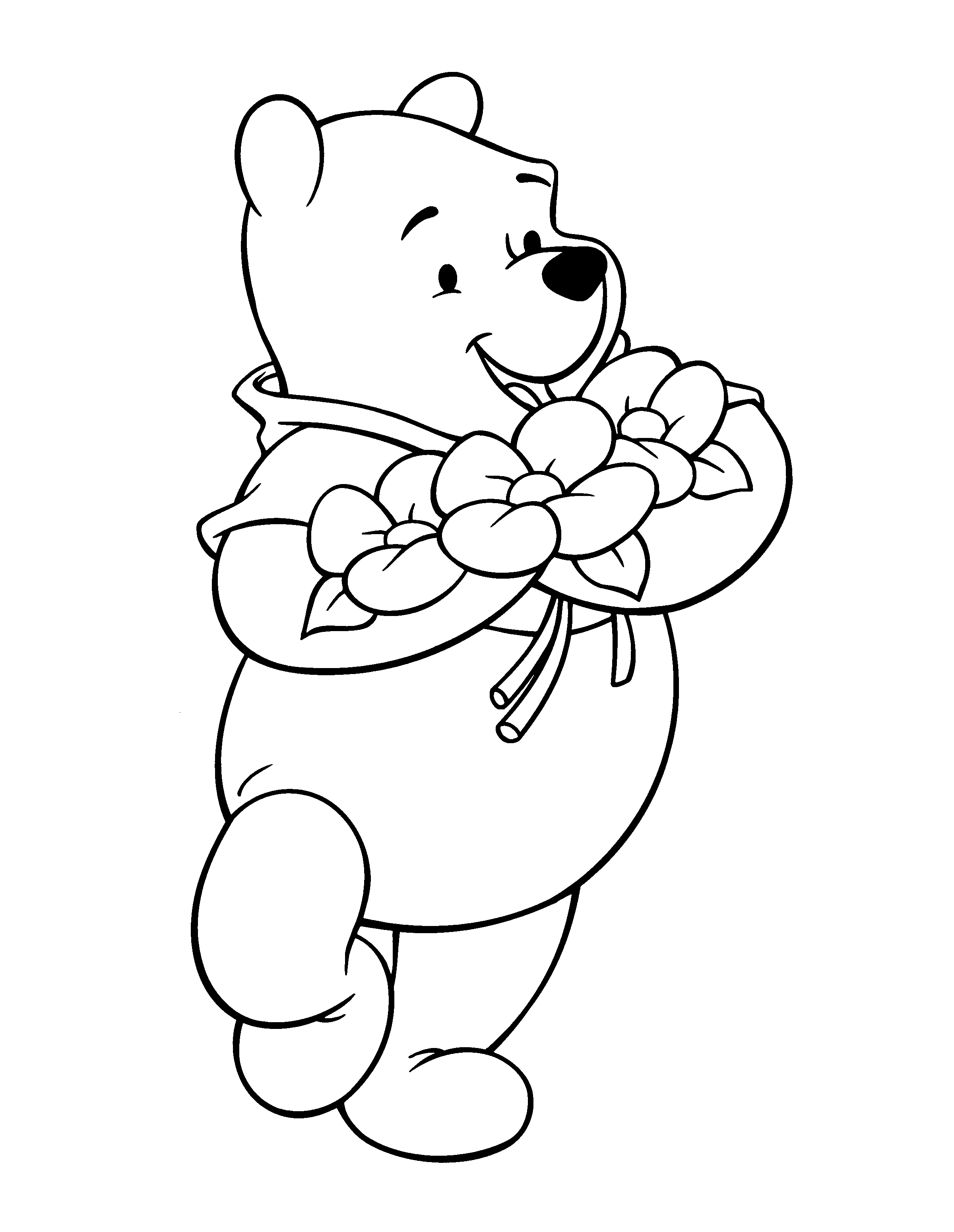 Dessin Winnie l'Ourson #28663 (Films d'animation) à colorier