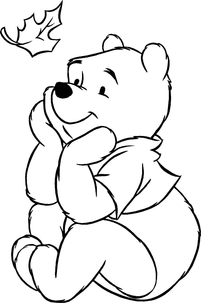 Dessin Winnie l'Ourson #28834 (Films d'animation) à colorier