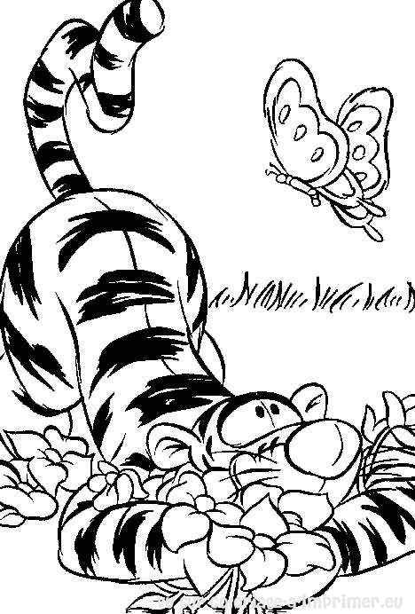 Dessin à colorier: Winnie l'Ourson (Films d'animation) #28919 - Coloriages à Imprimer Gratuits