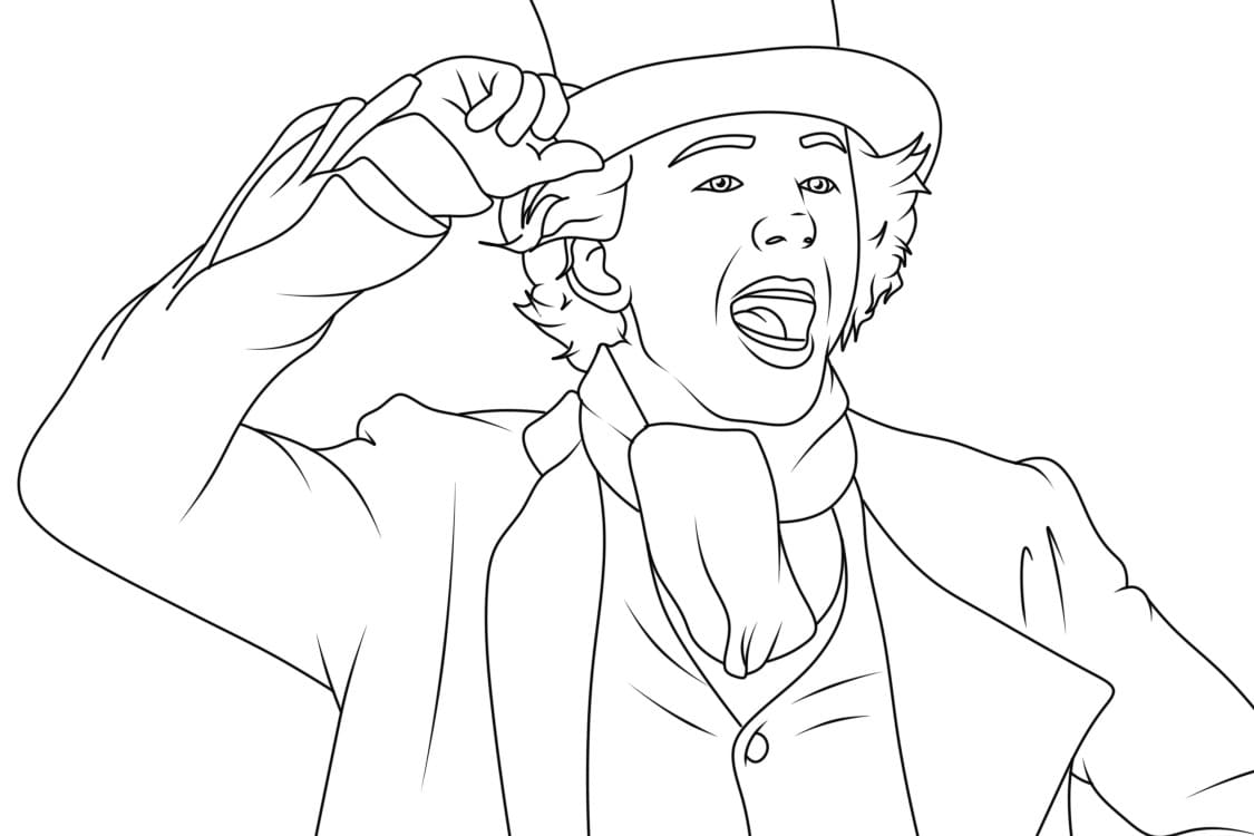 Coloriage gratuit Wonka #215861 de la collection Films d'Animation à imprimer