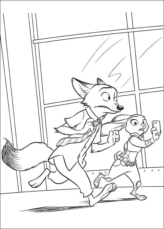 Dessin Zootopie #221722 à colorier de la série Films d'Animation, gratuit à télécharger et imprimer Dessin Zootopie #221722 à colorier de la série Films d'Animation, gratuit à télécharger et imprimer