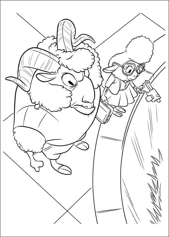 Joli coloriage Zootopie #221733 de la collection Films d'Animation, prêt à imprimer pour petits et grands Joli coloriage Zootopie #221733 de la collection Films d'Animation, prêt à imprimer pour petits et grands
