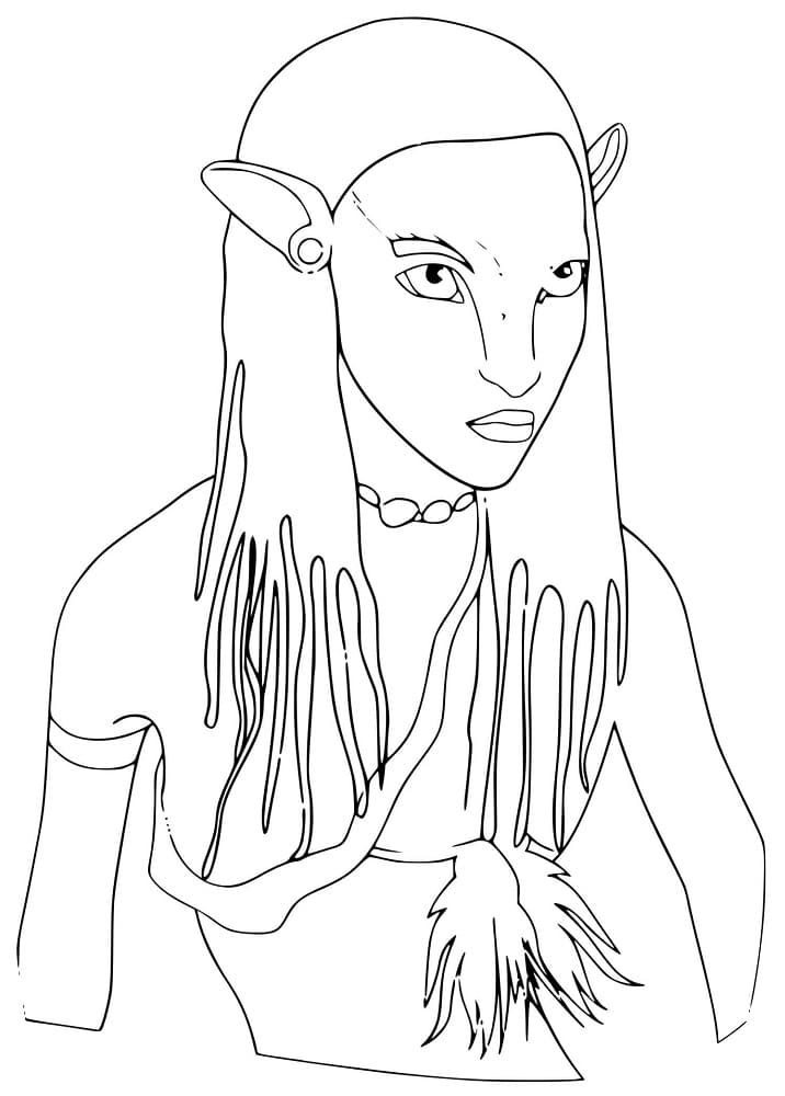 Page de coloriage Avatar #184160, collection Films et Séries TV, à imprimer et colorier