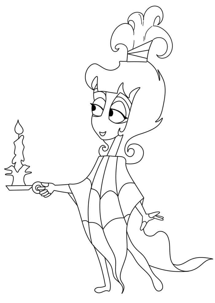 Coloriage gratuit Beetlejuice #222016 de la collection Films et Séries TV à imprimer