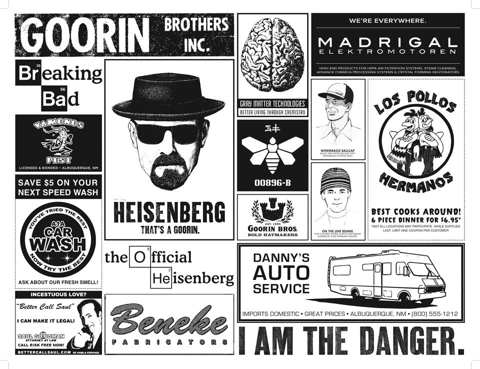 Coloriage gratuit Breaking Bad #151371 de la collection Films et Séries TV à imprimer