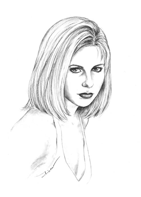 Dessin à colorier: Buffy contre les vampires (Films et Séries TV) #152925 - Coloriages à Imprimer Gratuits