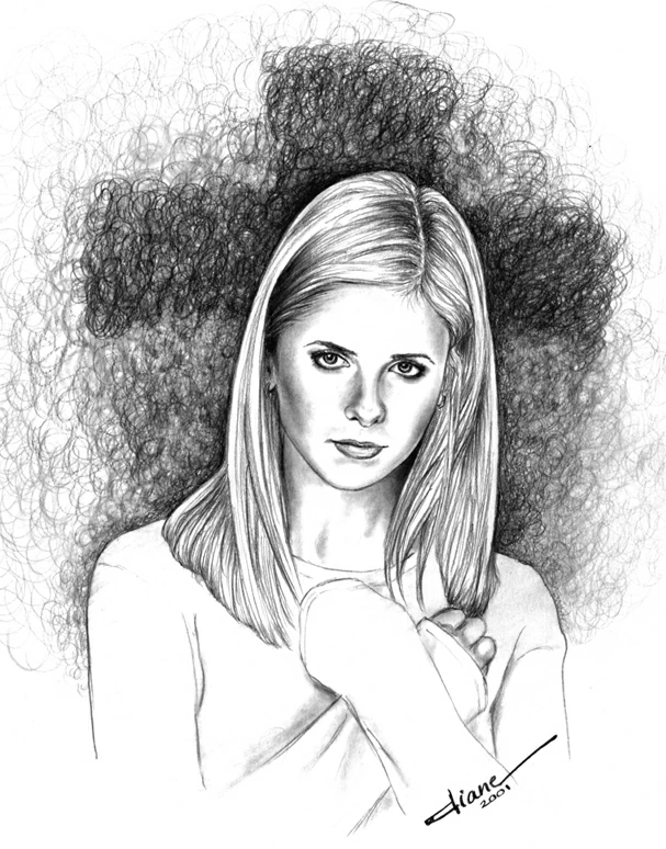 Dessin à colorier: Buffy contre les vampires (Films et Séries TV) #152926 - Coloriages à Imprimer Gratuits
