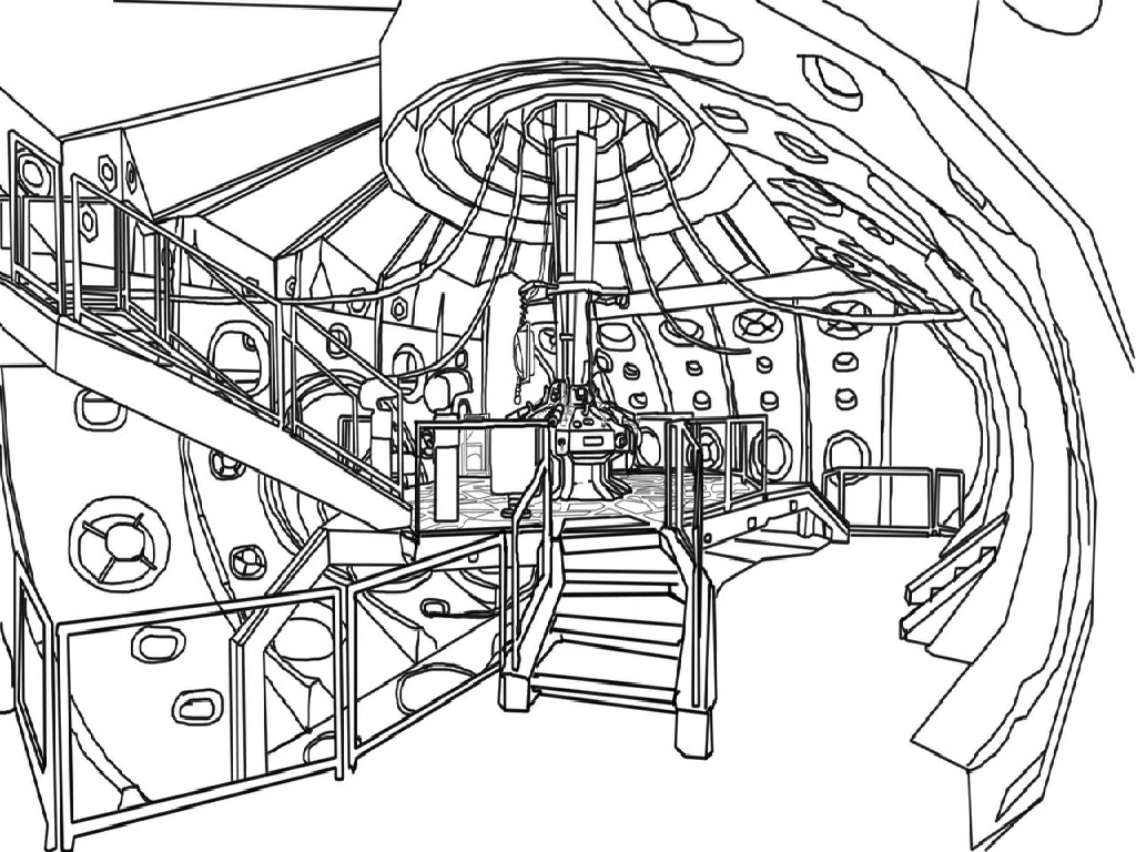 Coloriage gratuit pour enfants et adultes Doctor Who #153122, collection Films et Séries TV