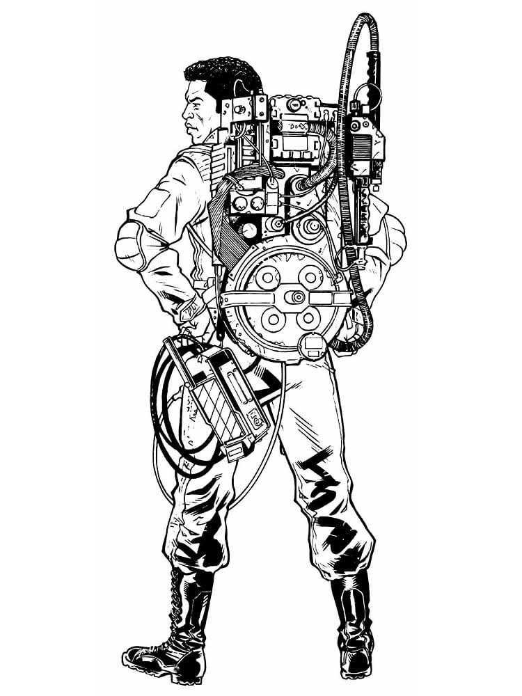 Coloriage gratuit Ghostbuster #192813 de la collection Films et Séries TV à imprimer