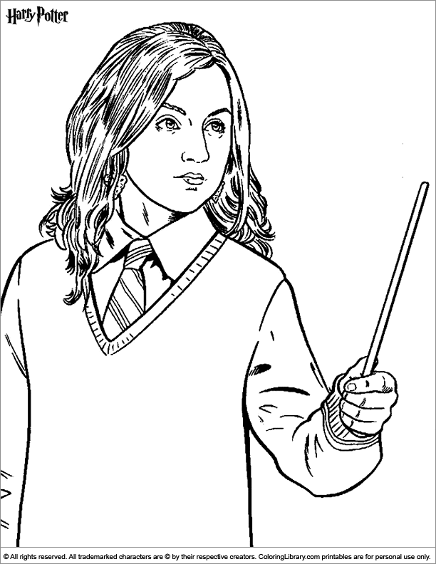 Coloriage gratuit Harry Potter #69520 de la collection Films et Séries TV à imprimer