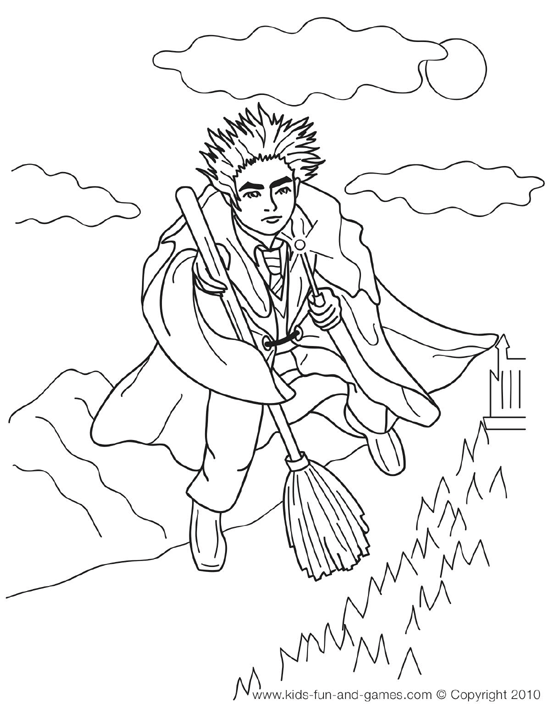 Dessin à colorier: Harry Potter (Films et Séries TV) #69619 - Coloriages à Imprimer Gratuits