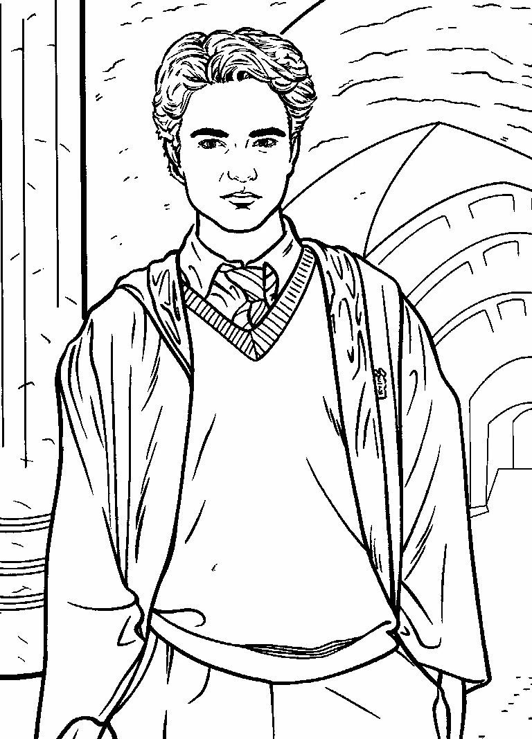 Dessin à colorier: Harry Potter (Films et Séries TV) #69676 - Coloriages à Imprimer Gratuits