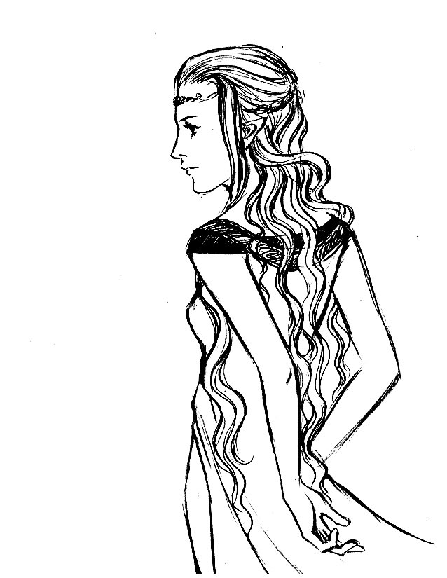 Dessin à colorier: Seigneur des Anneaux (Films et Séries TV) #69900 - Coloriages à Imprimer Gratuits