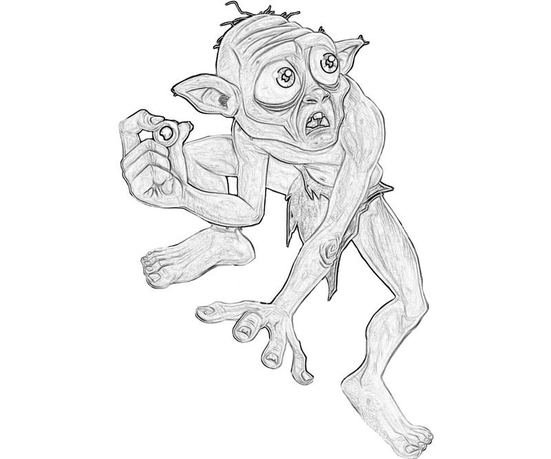 Coloriage gratuit Seigneur des Anneaux #70022 de la collection Films et Séries TV à imprimer