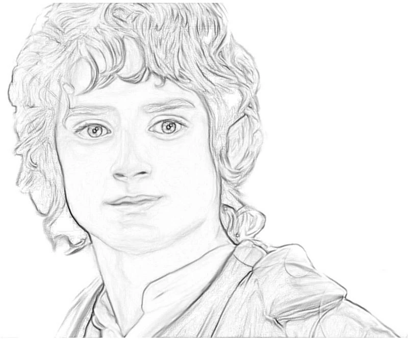 Page de coloriage Seigneur des Anneaux #70033, collection Films et Séries TV, à imprimer et colorier
