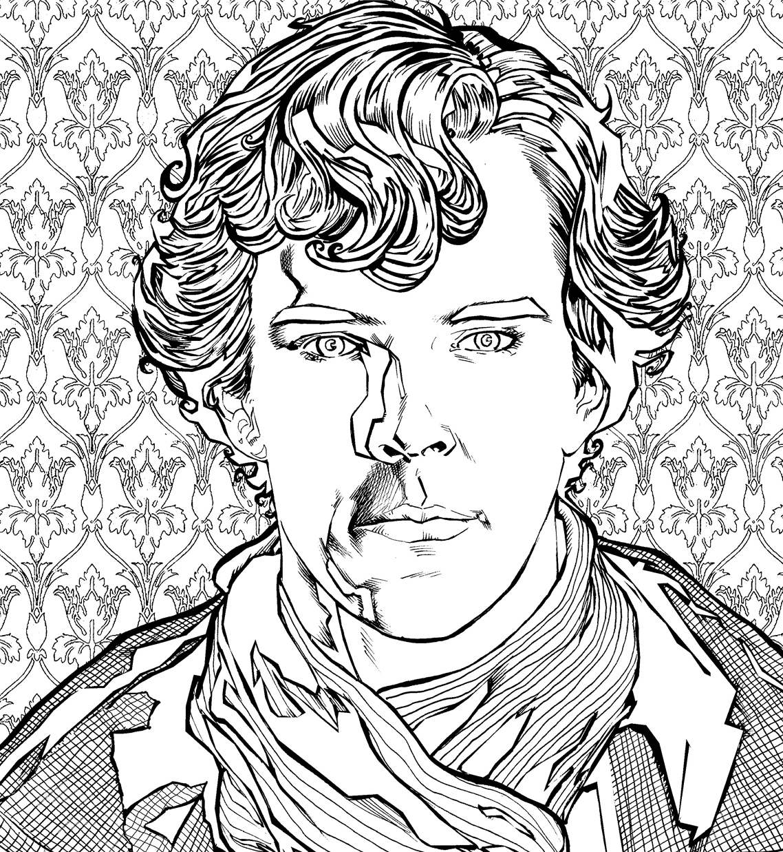 Dessin à colorier: Sherlock (Films et Séries TV) #153361 - Coloriages à Imprimer Gratuits