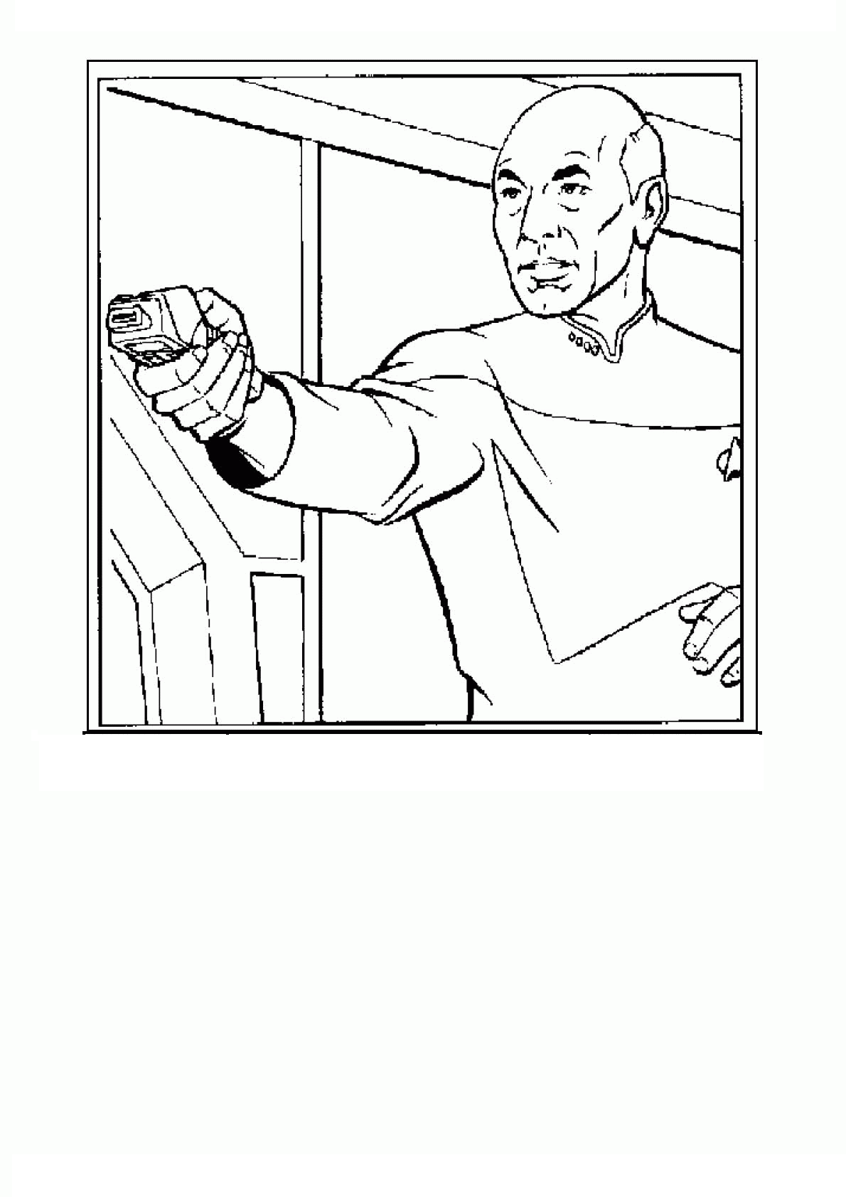 Coloriage imprimable Star Trek #70153 de la collection Films et Séries TV à colorier aux crayons