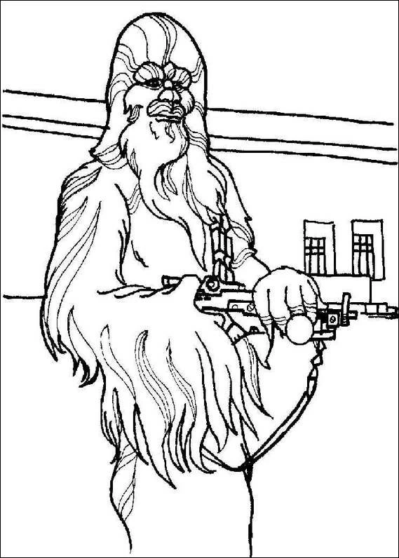 Coloriage imprimable Star Wars #70579 de la collection Films et Séries TV à colorier aux crayons
